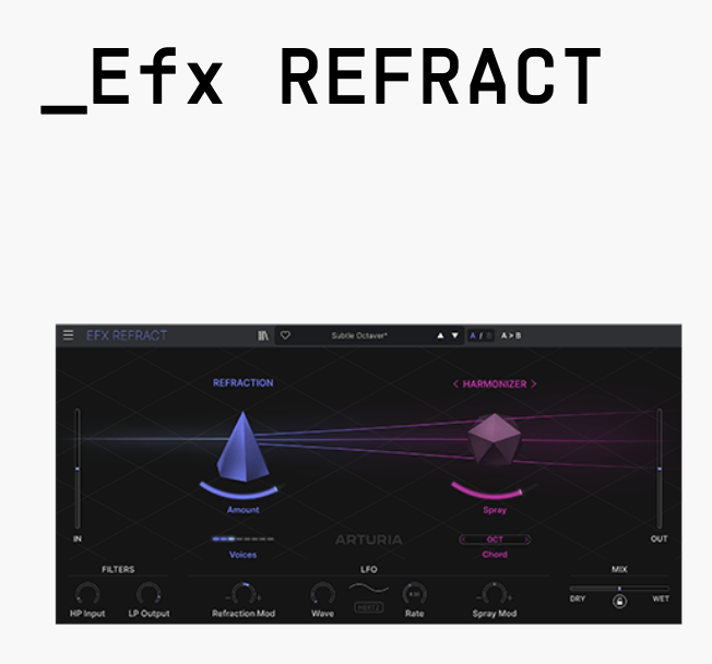 Arturia EFX Refract